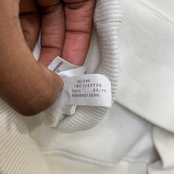 Under Armour Sweatshirt Mens L Large White Storm Charged Cotton ColdGear Hoodie - Picture 10 of 12